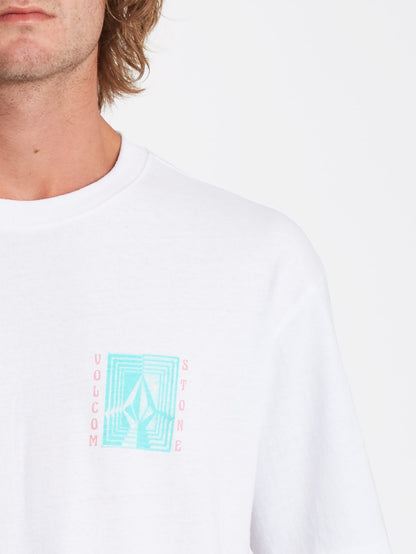 T-shirt Reverberation - WHITE