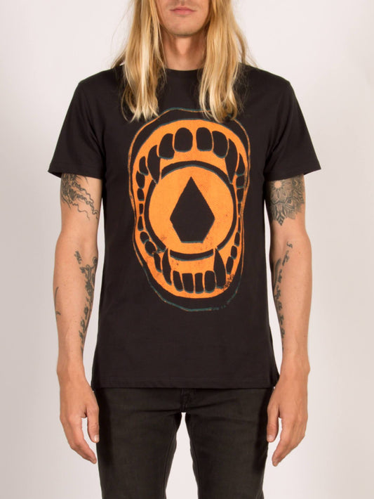 T-shirt manches courtes Chew - Black