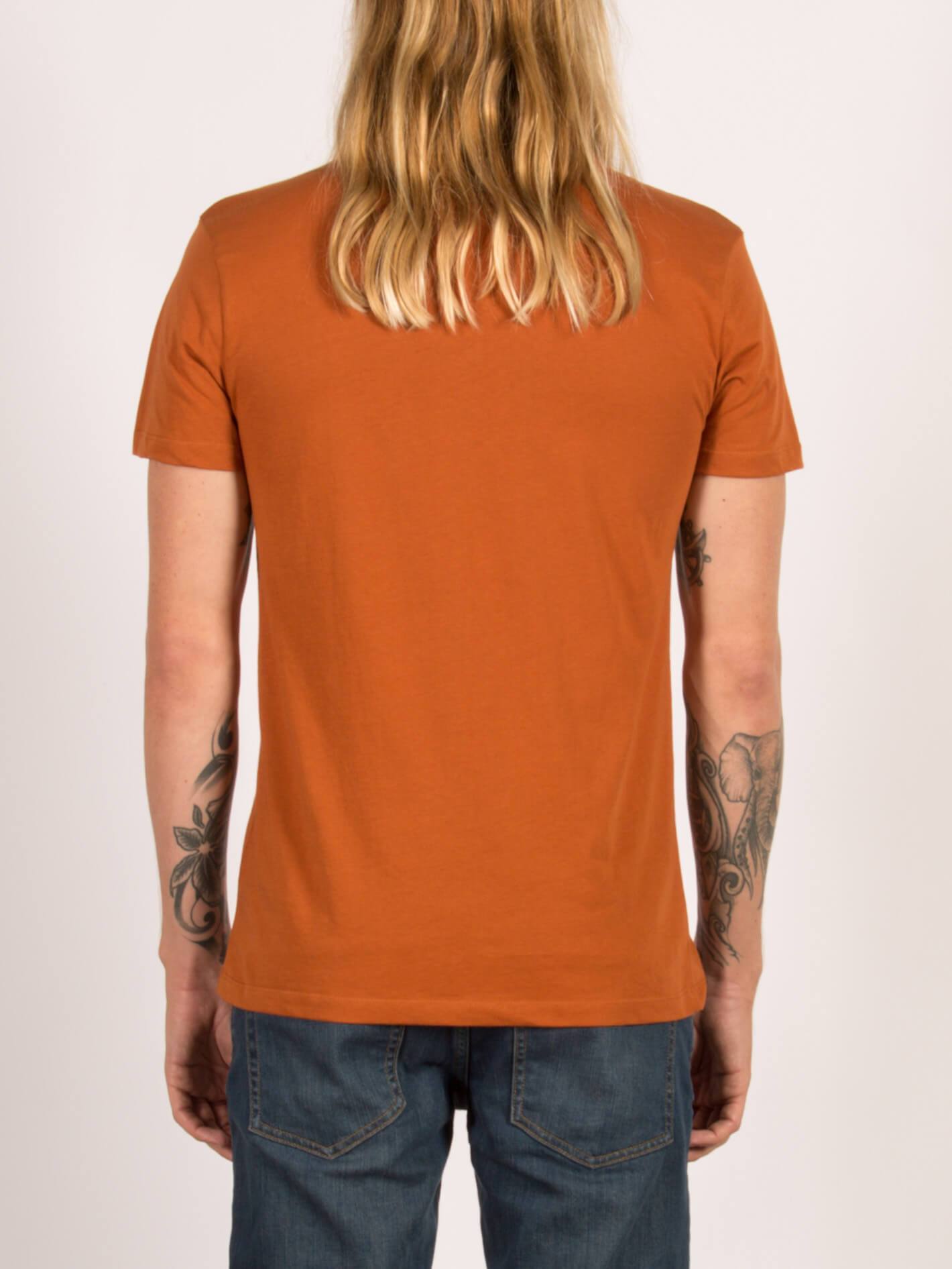 Chew Kurzarm-T-Shirt - Kupfer