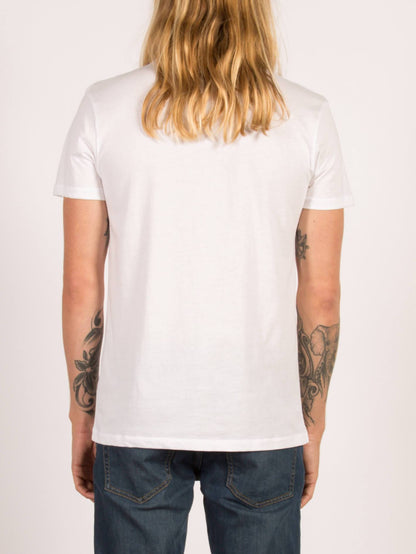 Chew Kurzarm-T-Shirt - Weiß
