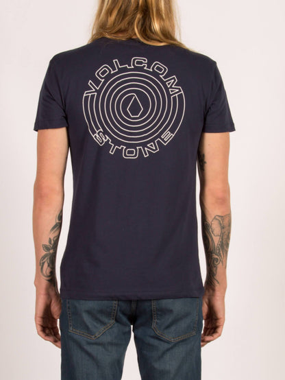 Soundmaze Kurzarm-T-Shirt - Indigo