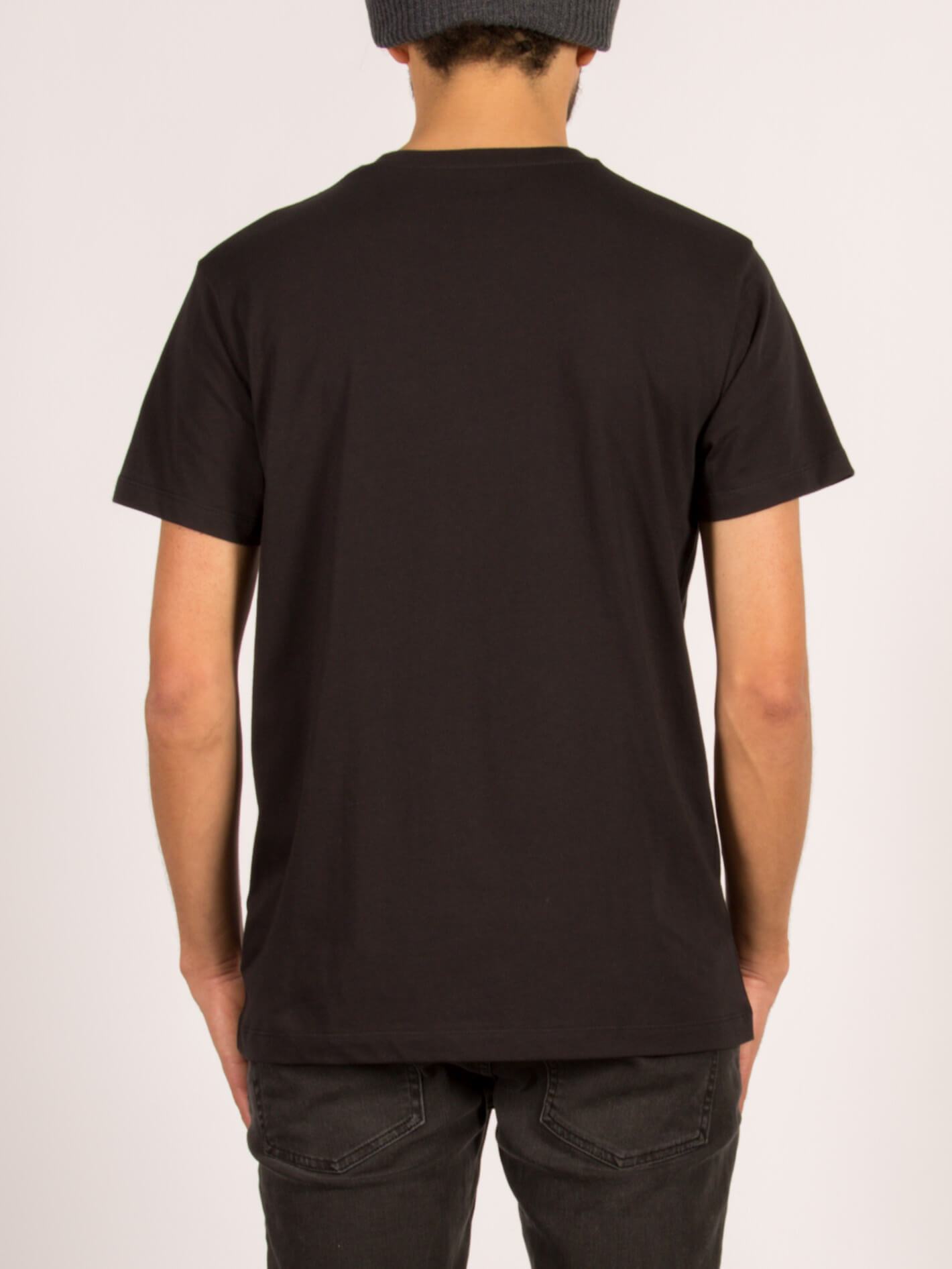 Shroomy Kurzarm-T-Shirt - Schwarz