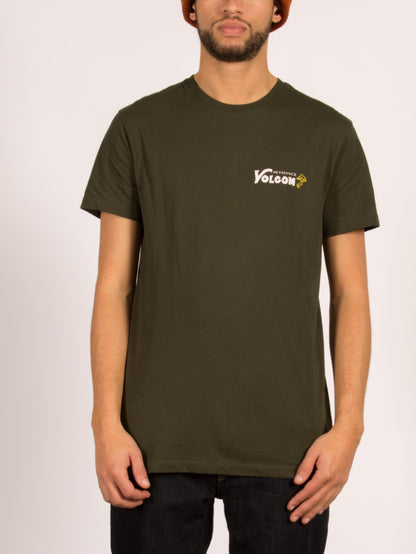 Shroomy short-sleeved t-shirt - Dark Green