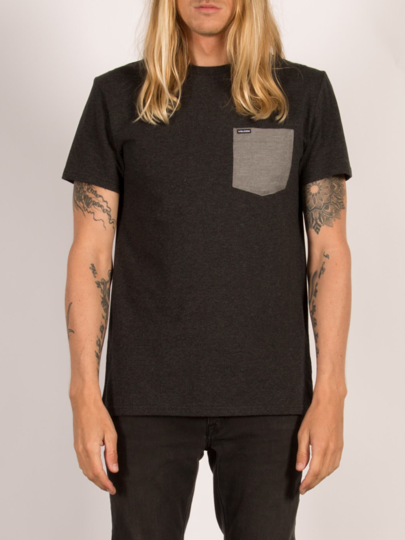 Contra Short Sleeve T-Shirt - Heather Black