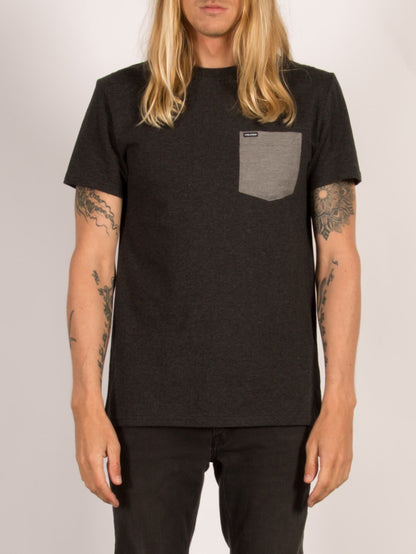 Contra Short Sleeve T-Shirt - Heather Black
