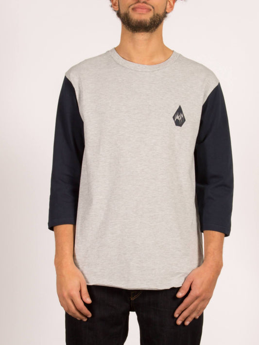 T-shirt manches 3/4 Carving Block - Heather Grey