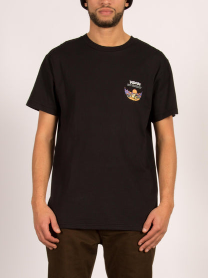 T-shirt à manches courtes Deserted - Black
