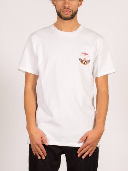 T-shirt à manches courtes Deserted - White