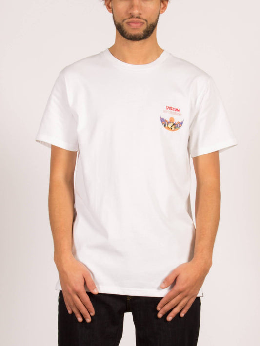 T-shirt à manches courtes Deserted - White