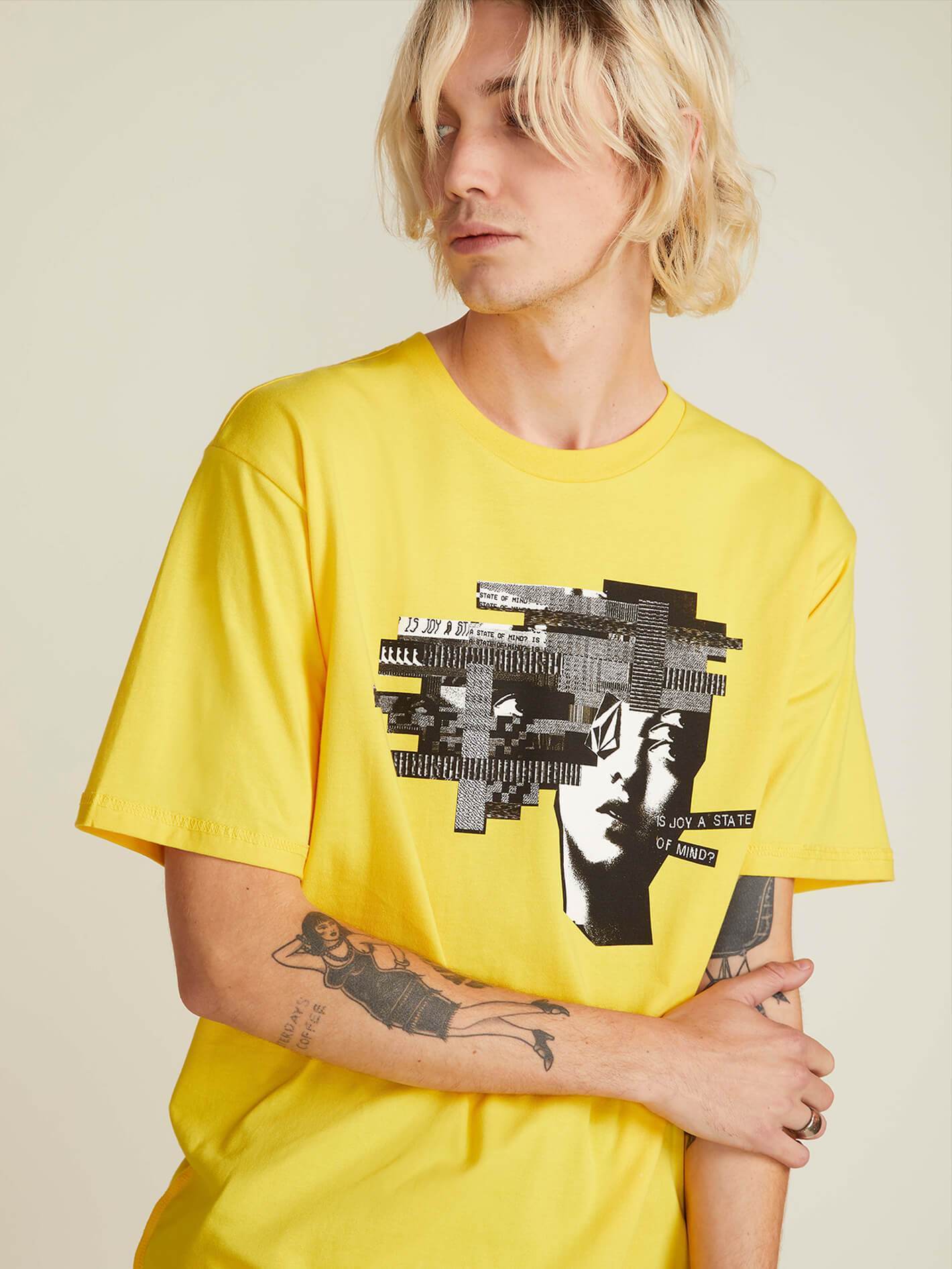 Noa Noise Head T-Shirt - Cyber ​​​​Gelb