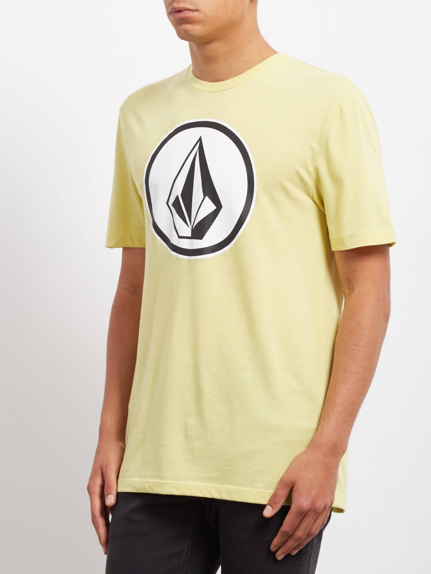 Claic Stone T-shirt - Acid Yellow
