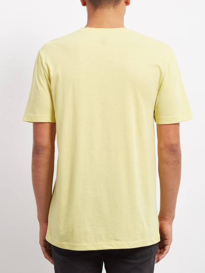 Claic Stone T-shirt - Acid Yellow