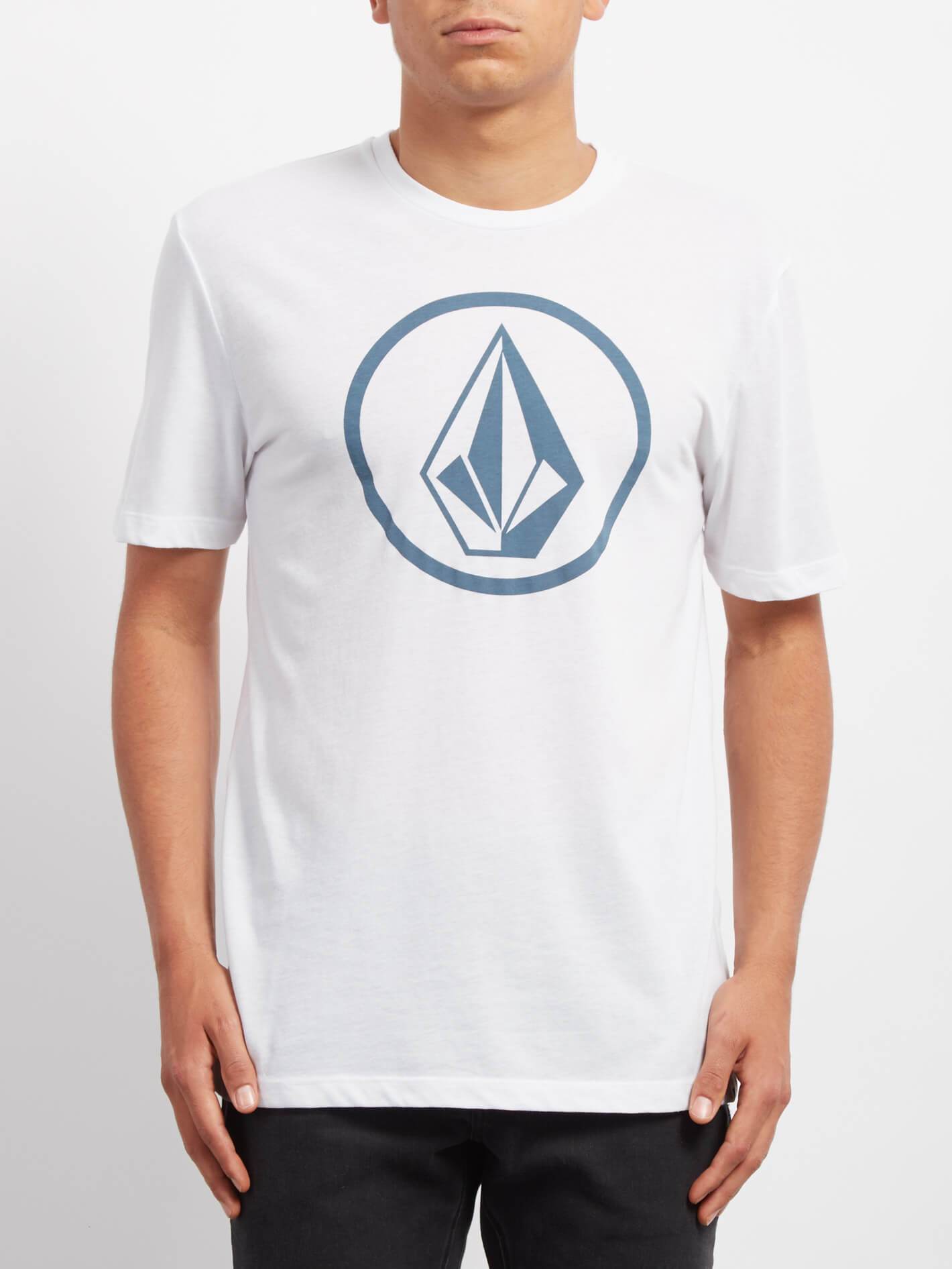 Klassisches Stone T-Shirt - Weiß