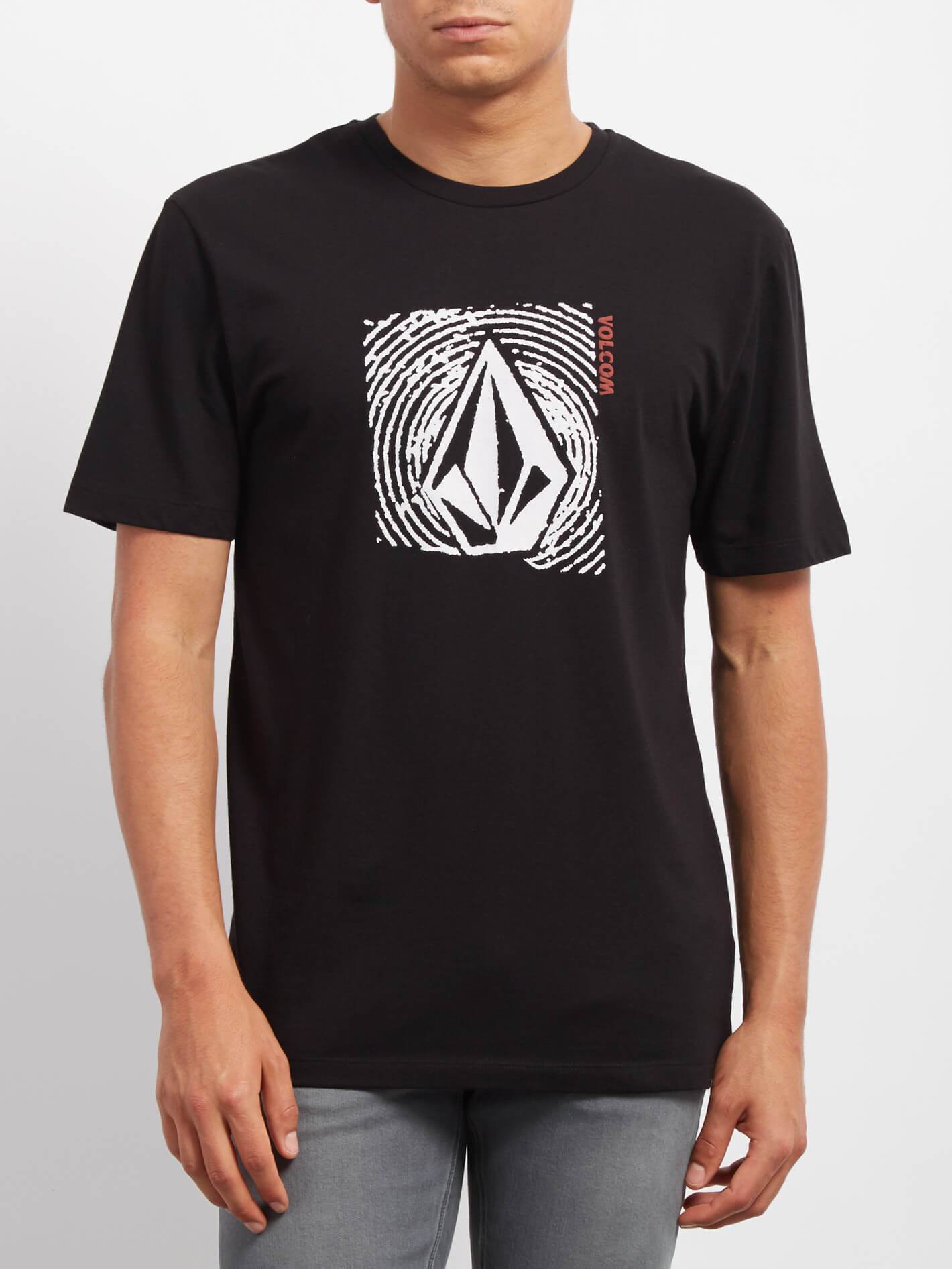 Stonar Waves T-Shirt - Schwarz