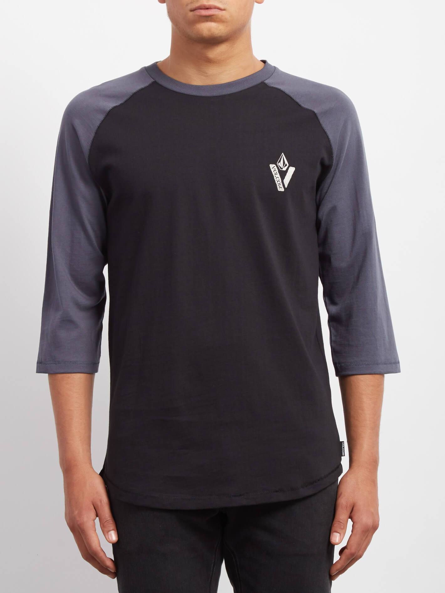 Cutout 3/4 T-Shirt - Mitternachtsblau
