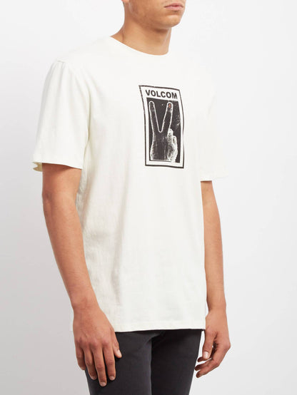 Peace Off T-shirt - Dirty White