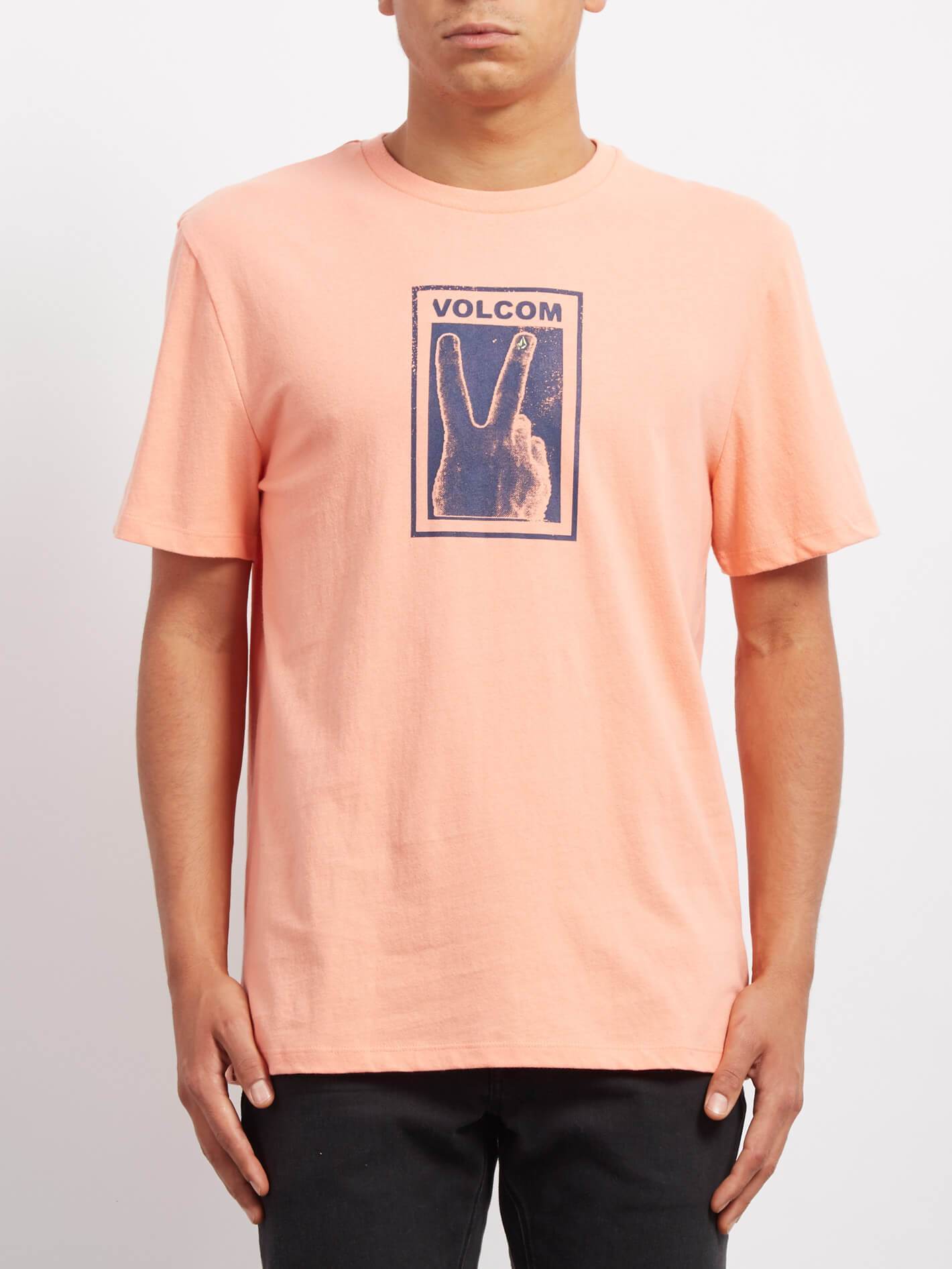 Peace Off T-shirt - Orange Glow