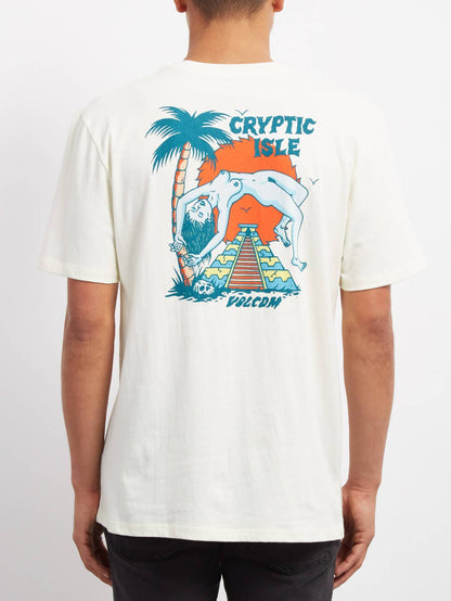 Cryptic Isle T-Shirt - Schmutziges Weiß