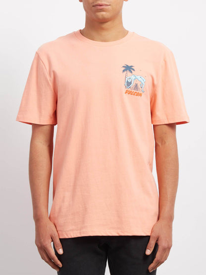Cryptic Isle T-Shirt - Orange Glow