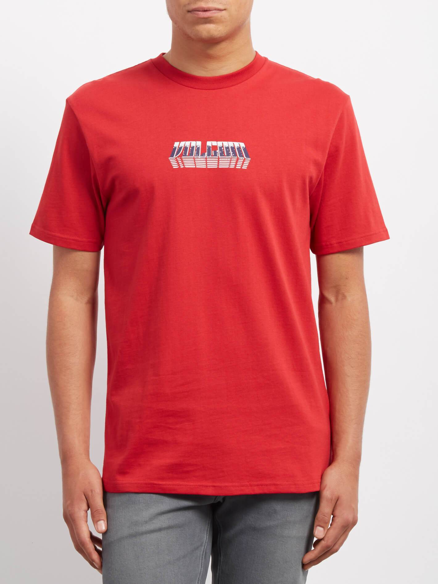 T-shirt Black Hole - Engine Red