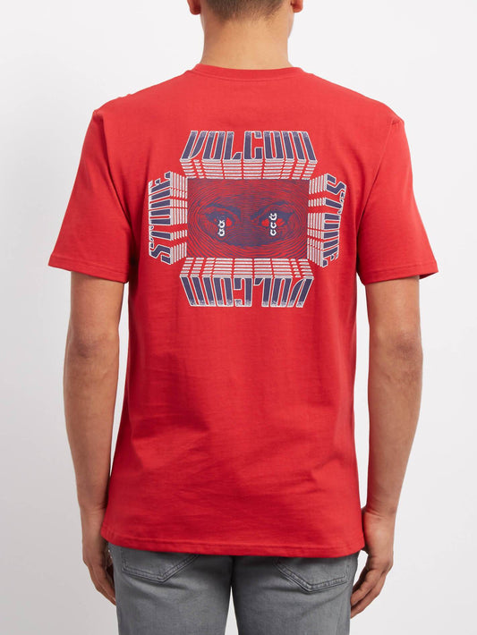 T-shirt Black Hole - Engine Red