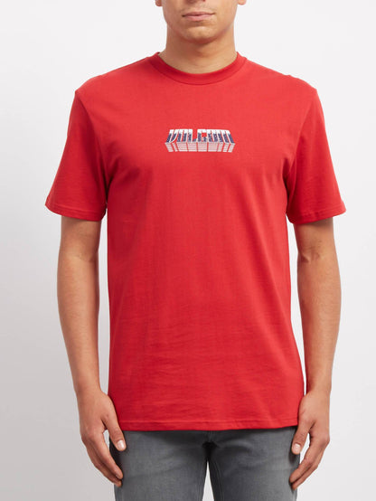 T-shirt Black Hole - Engine Red