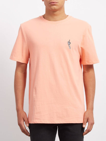 Finger-T-Shirt - Orange Glow