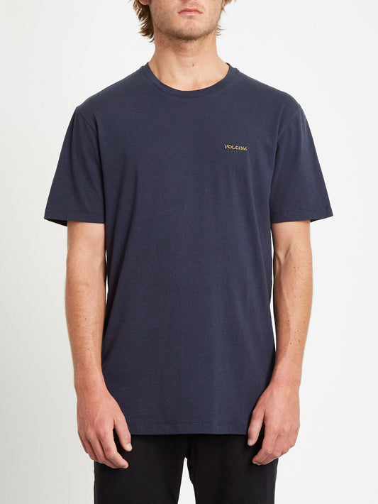 Crass Blanks T-Shirt - MARINEBLAU