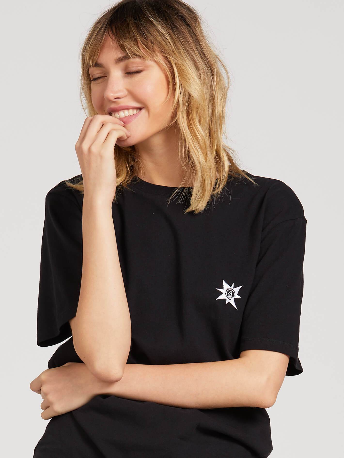 Boxy AP#2 T-Shirt – Schwarz (Unisex)