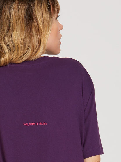 T-shirt Boxy A.P.#2 - Grape Royale (UNISEXE)