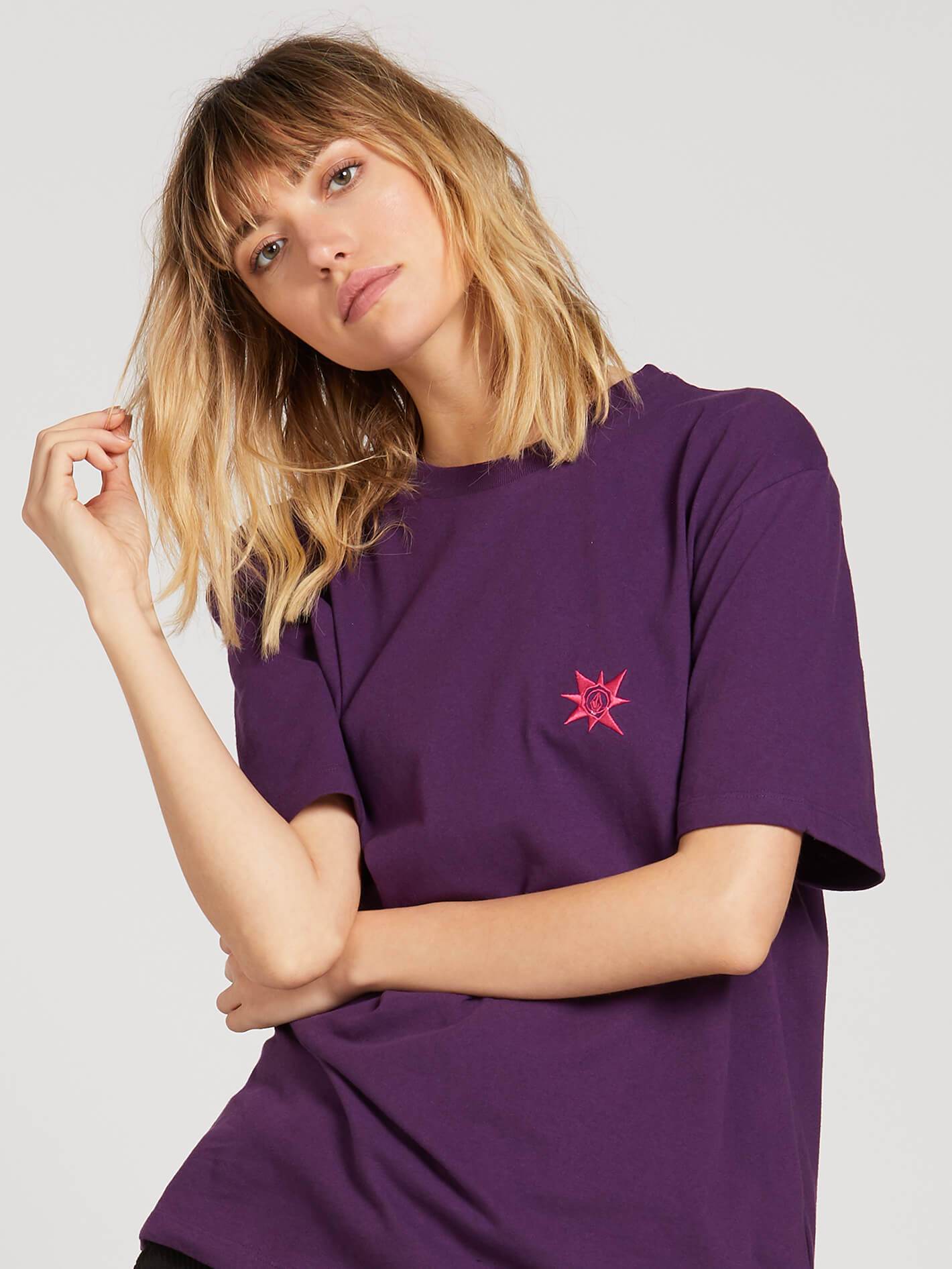 T-shirt Boxy A.P.#2 - Grape Royale (UNISEXE)