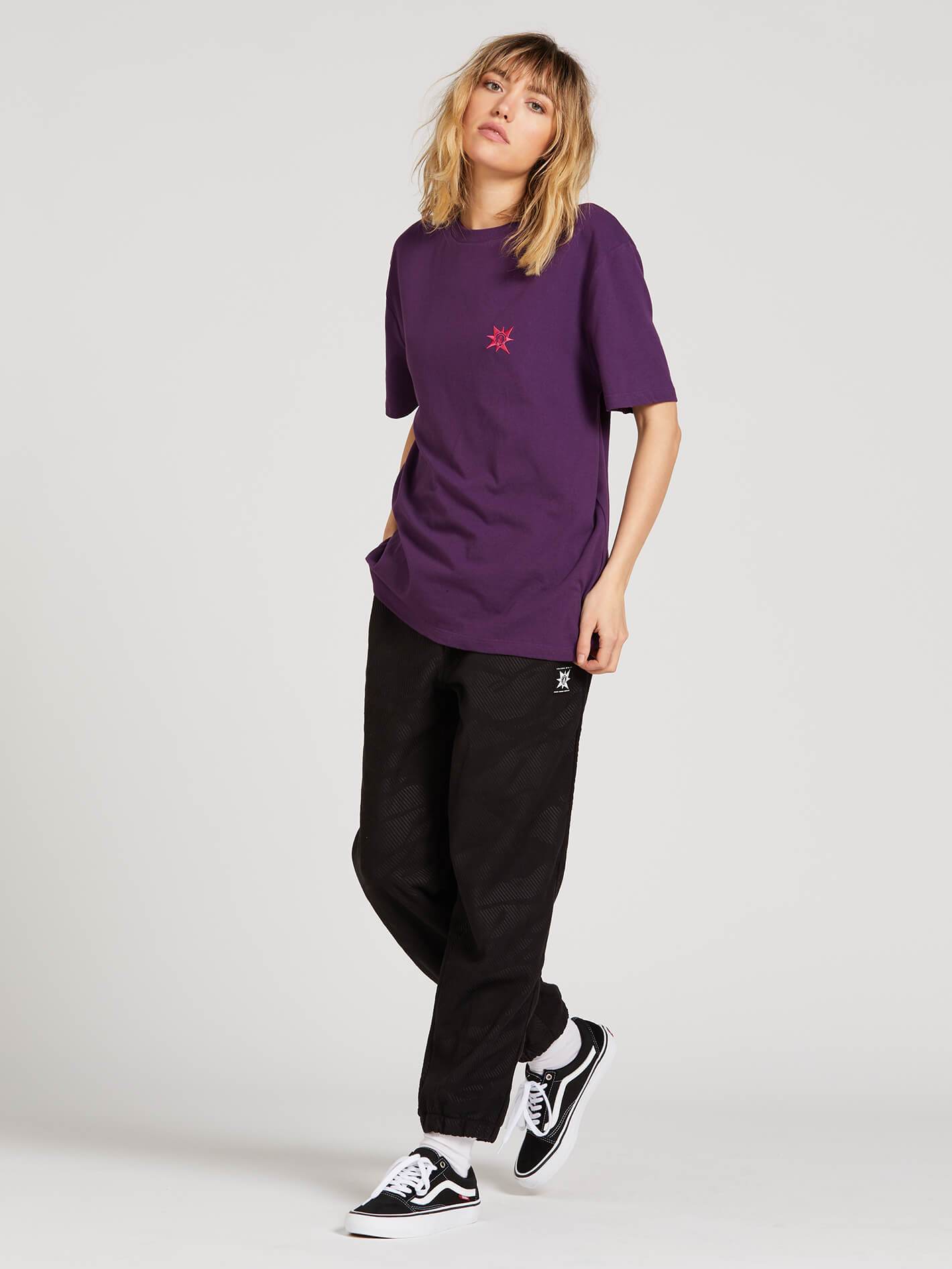 T-shirt Boxy A.P.#2 - Grape Royale (UNISEXE)