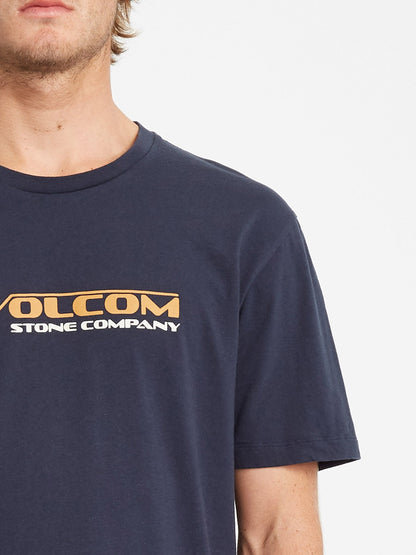 Vee-Stone T-Shirt - MARINEBLAU