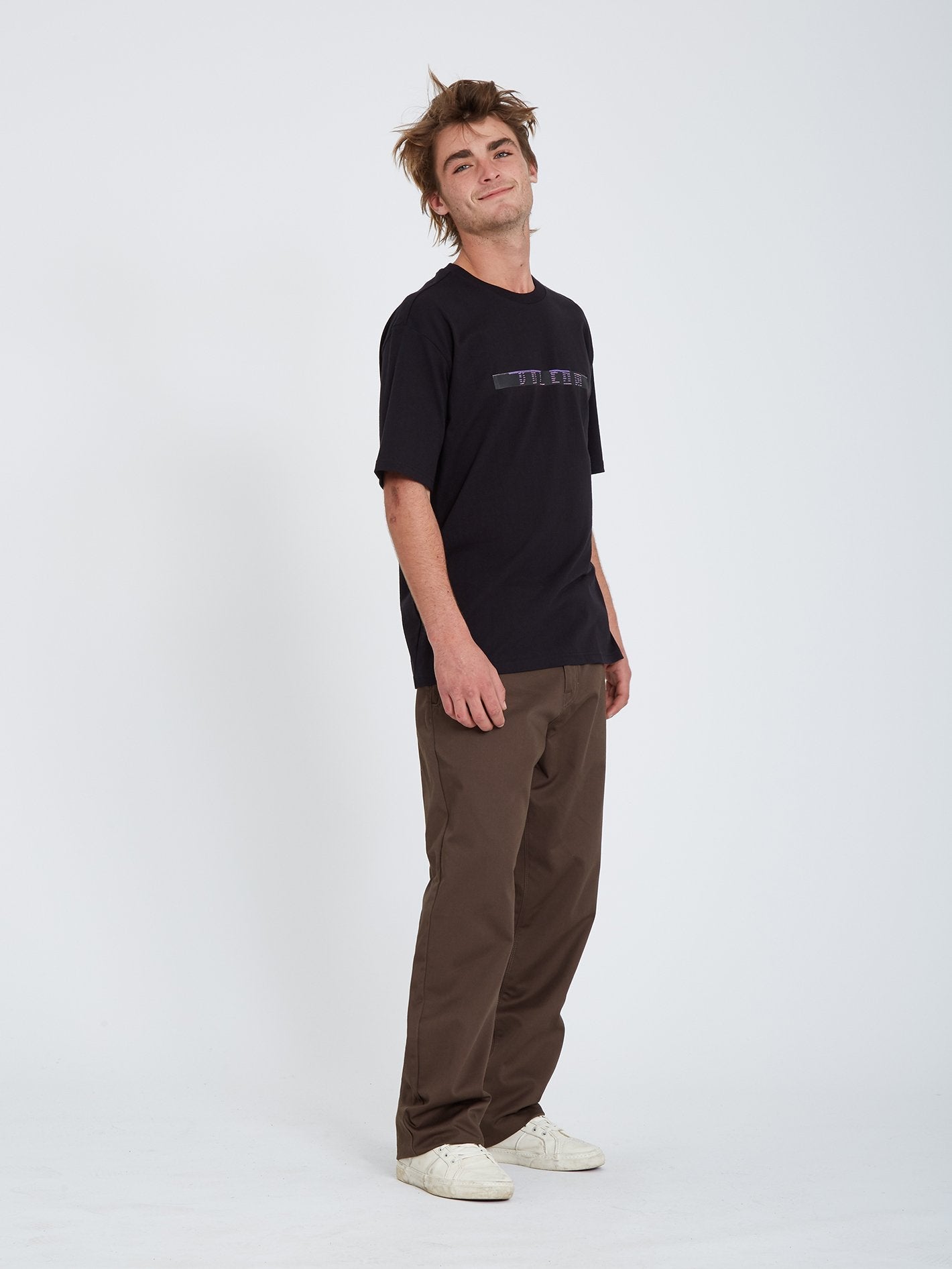Flowscillator T-Shirt - SCHWARZ