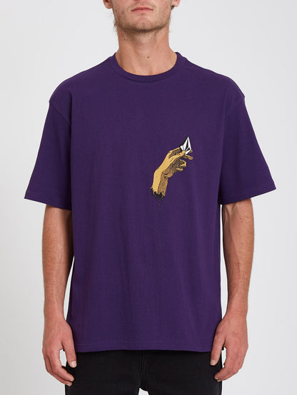 T-Shirt Hand Down - VIOLET INDIGO