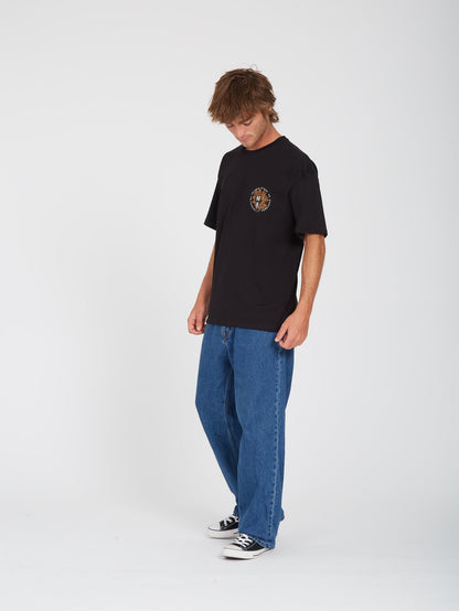 T-shirt Acid Sun - BLACK