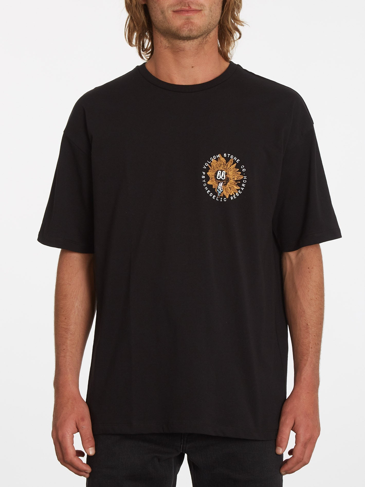 T-shirt Acid Sun - BLACK
