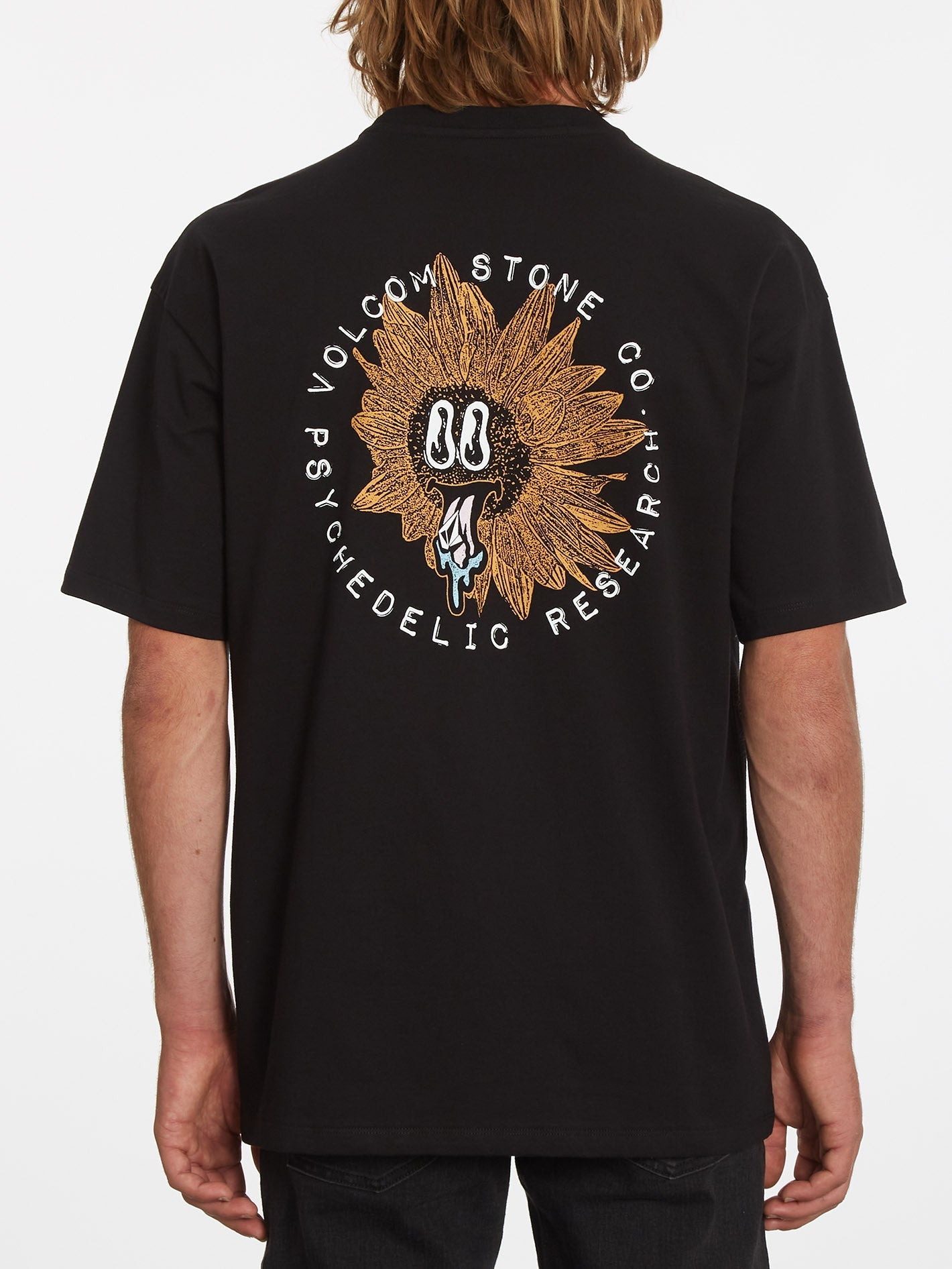 T-shirt Acid Sun - BLACK