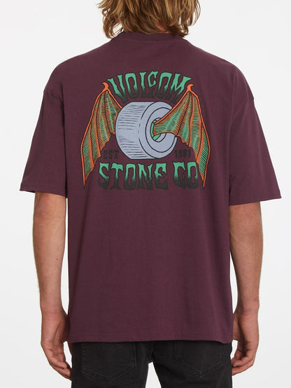 T-shirt Hell Wheel - MULBERRY