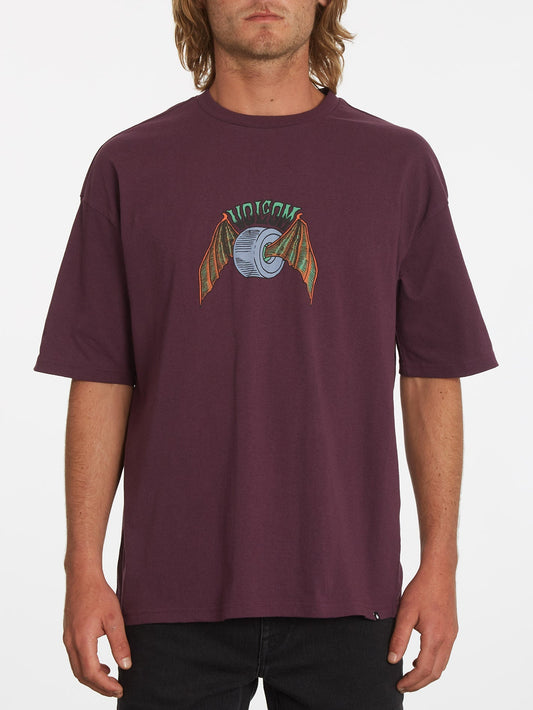 T-shirt Hell Wheel - MULBERRY