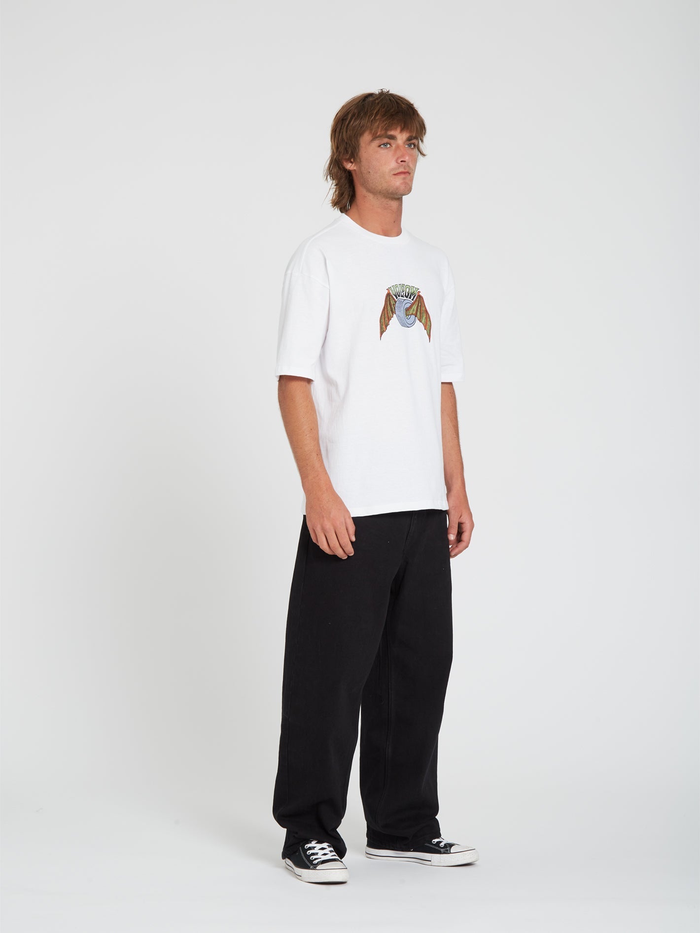T-shirt Hell Wheel - WHITE