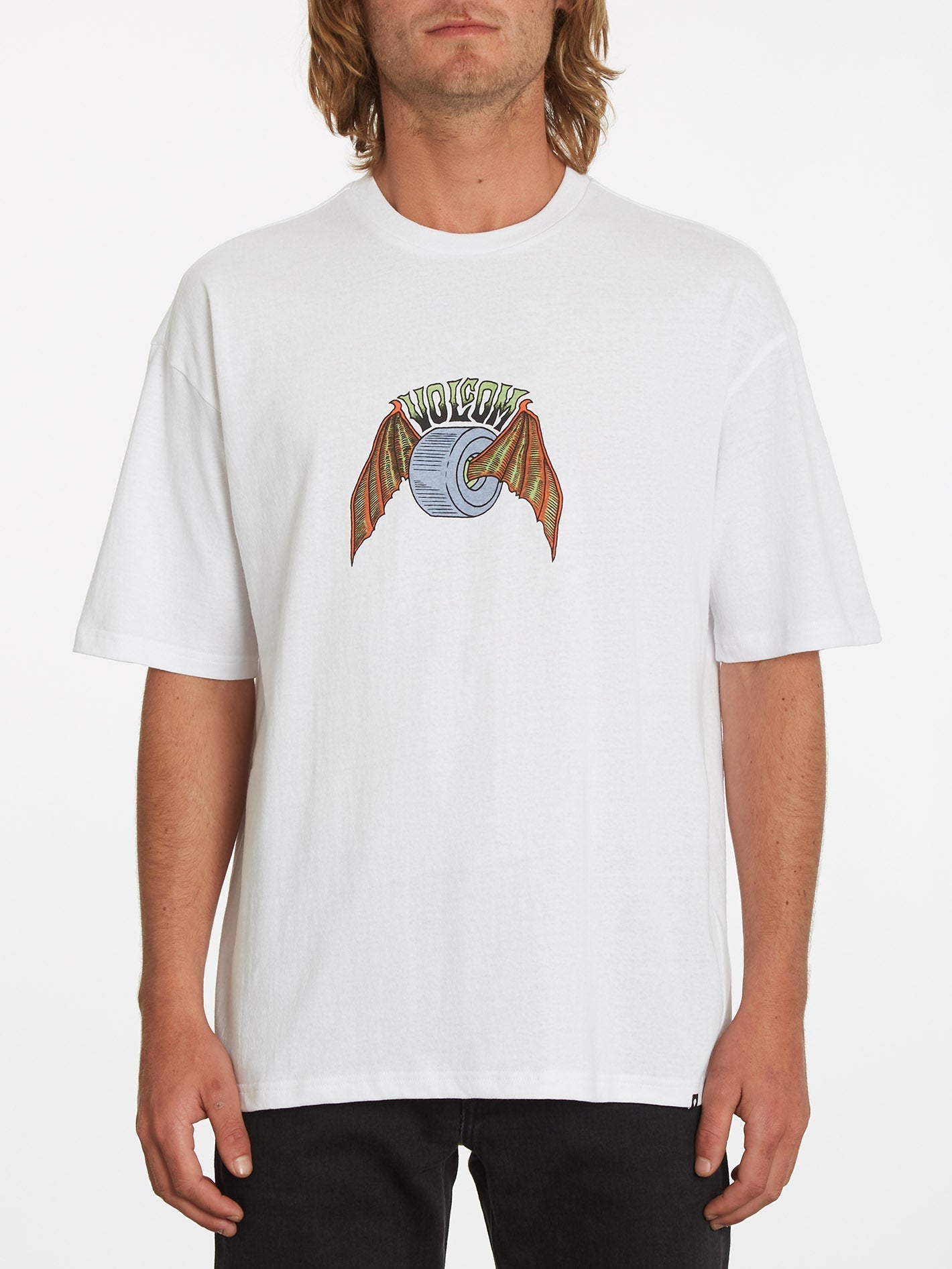 T-shirt Hell Wheel - WHITE