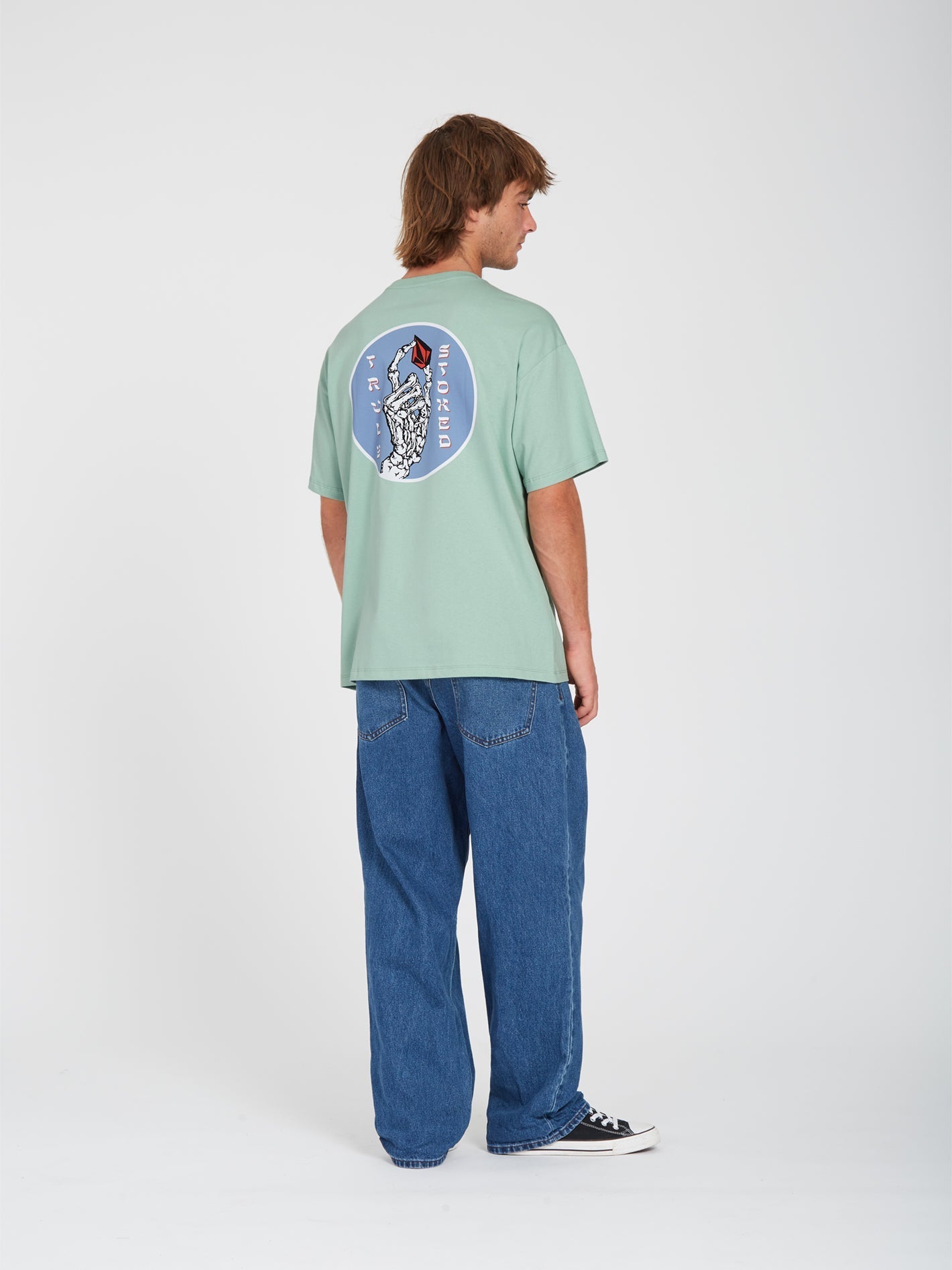 T-shirt Stokstone - LICHEN GREEN