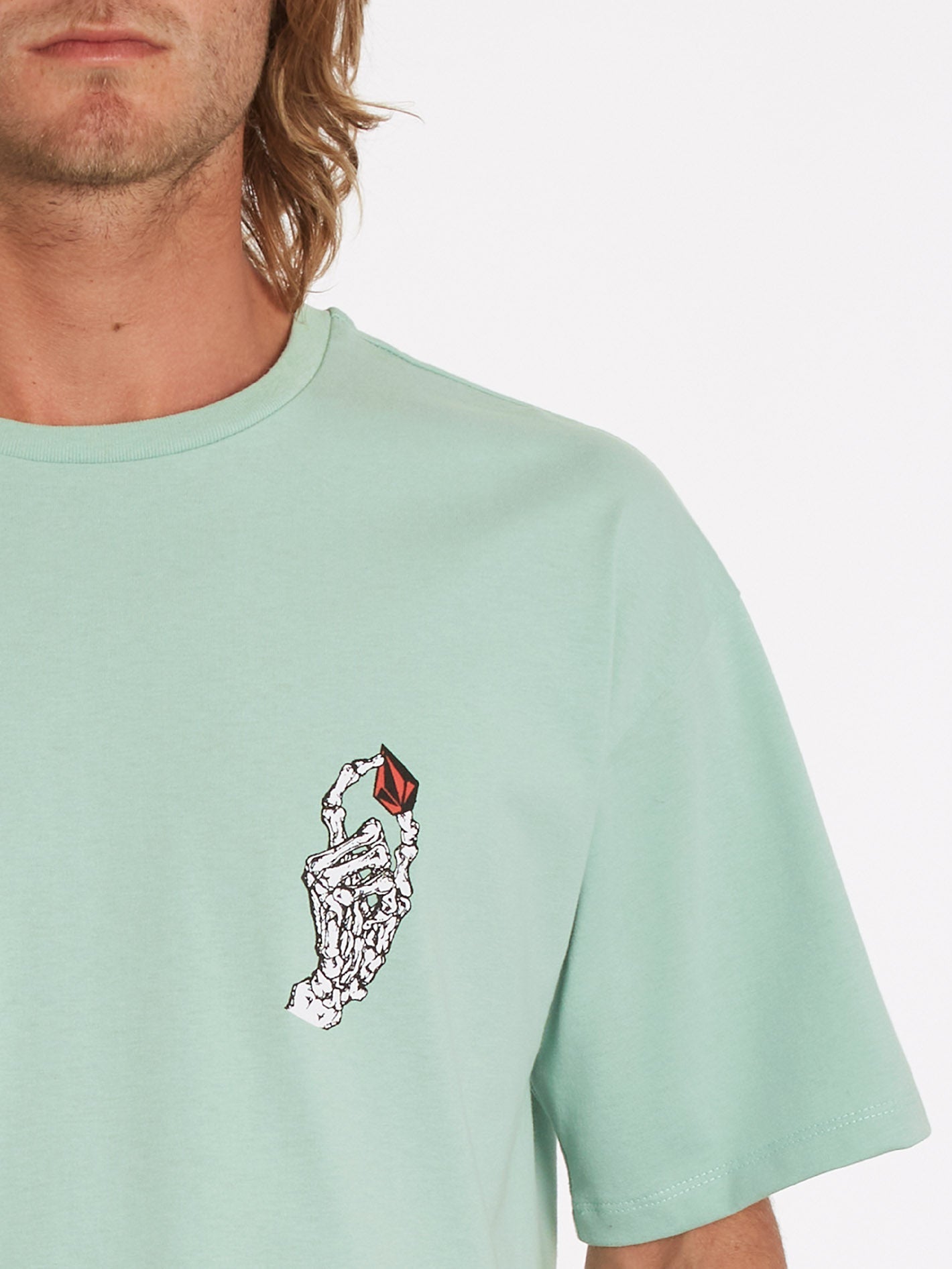 T-shirt Stokstone - LICHEN GREEN