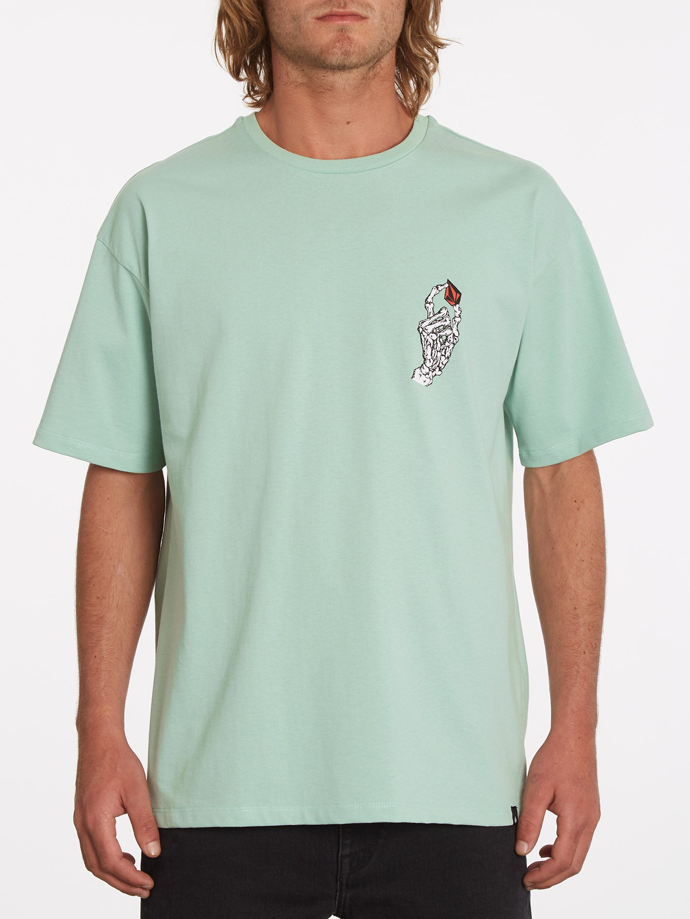 T-shirt Stokstone - LICHEN GREEN
