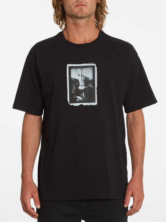 T-shirt Mona - BLACK