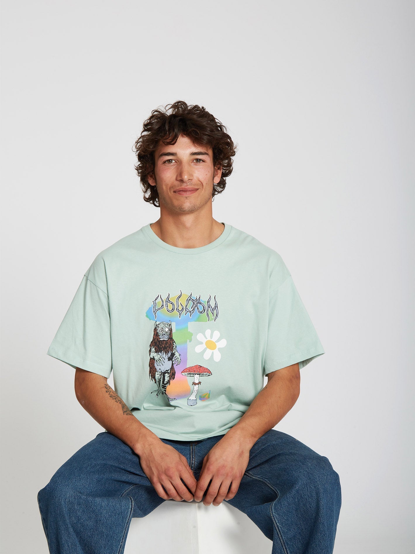 Chrissie Abbott X French 1 T-Shirt - FLECHTENGRÜN
