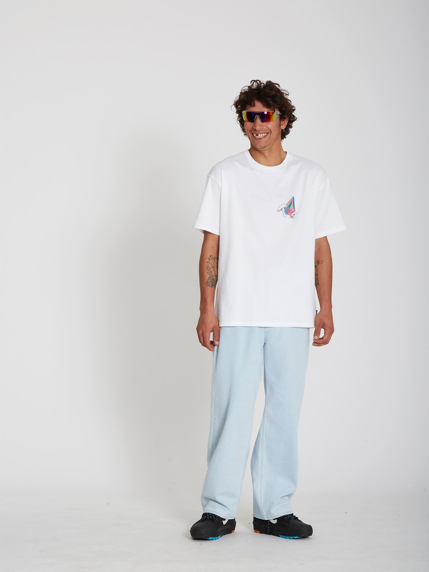 T-shirt Chrissie Abbott X French 2 - WHITE