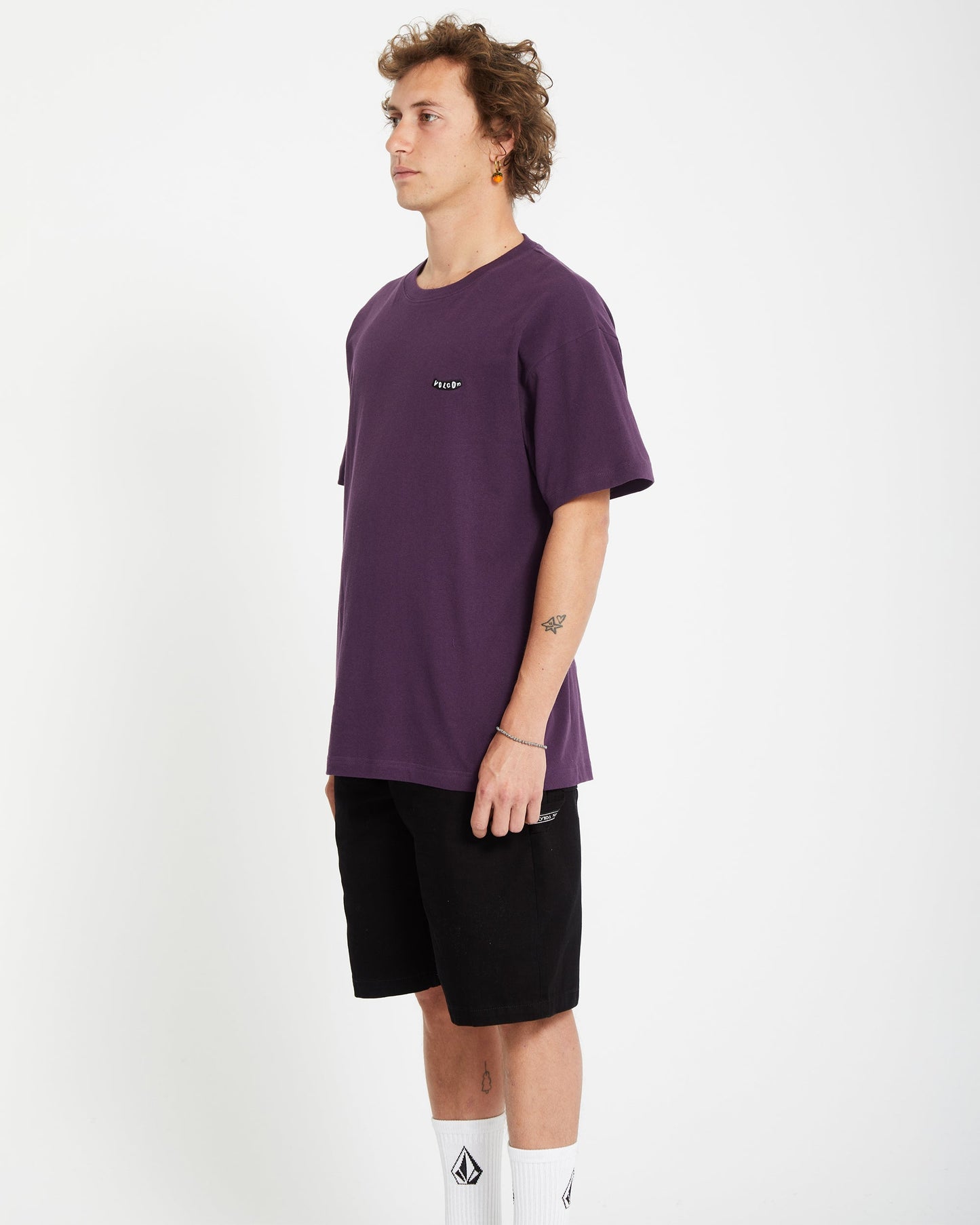 Pistol Stone T-shirt - ROYAL GRAPE