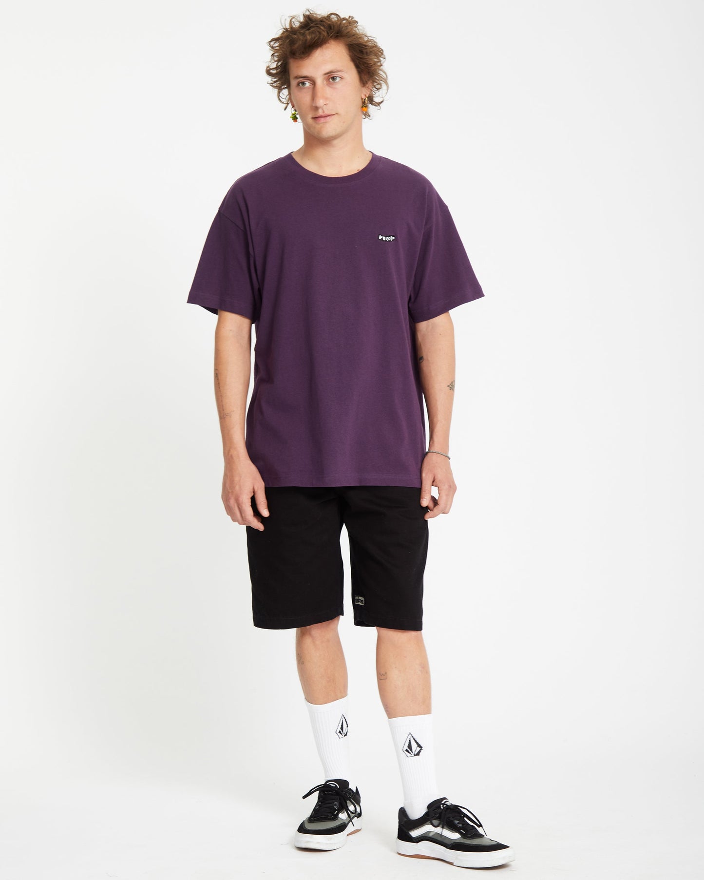 Pistol Stone T-shirt - ROYAL GRAPE